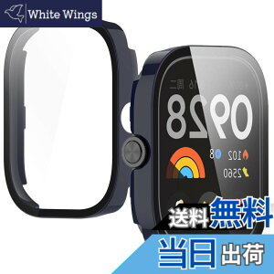 �y���������zUIUIKA For Redmi Watch 5 �J�o�[ �V���I�~(Xiaomi) Redmi Watch 5 �ی�P�[�X �����K���X�t�B����&PC�t���[�� �����h�~ �Ռ��z�� �X�N���b�`�h�~ �h�o�h�� �w��h�~ �y�ʔ��^�݌v�i�u���[)