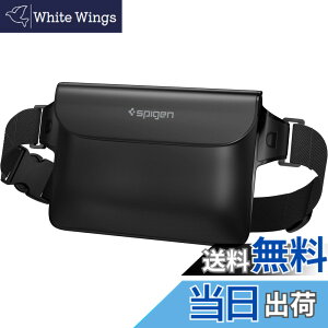 �y���������zSpigen ���S�h�� �E�G�X�g�|�[�` 1�� ���� IPX8�F�� �C �v�[�� �� ���s �A�E�g�h�A �X�}�z���[�\ �O�d�`���b�N �x���N�� PVC ��e�� �h���o�b�O A620 AMP04532 (�u���b�N)