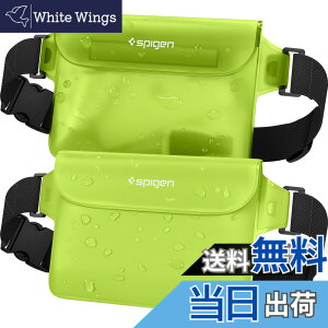 �y���������zSpigen ���S�h�� �E�G�X�g�|�[�` 2���Z�b�g ���� IPX8�F�� �C �v�[�� �� ���s �A�E�g�h�A �X�}�z���[�\ �O�d�`���b�N �x���N�� PVC ��e�� �h���o�b�O A620 AMP06023 (�T�{�e���E�O���[