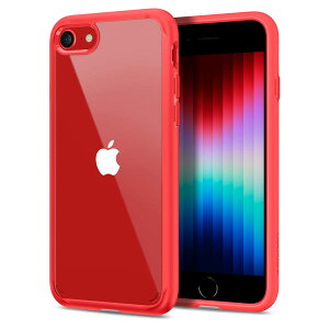 �y���������zSpigen iPhone SE3 SE2 �y��3/2����z �P�[�X iPhone7/8�p �P�[�X �N���A �ϏՌ� ���ϖh�~ ���C�����X�[�d�Ή� 2�d�\�� �ČRMIL�K�i�擾 ���菝�h�~ �E���g���E�n�C�u���b�h 042CS21724 (���b