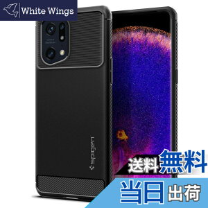 �y���������zSpigen OPPO Find X5 Pro �P�[�X TPU �\�t�g�P�[�X �ČRMIL�K�i�擾 �ϏՌ� �Ռ��z�� ���h�~ �J�����ی� Qi�[�d ���C�����X�[�d ���M�b�h�E�A�[�}�[ ACS04451 (�}�b�g�E�u���b�N)
