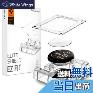 �y���������zSpigen Google Pixel Watch 3 �t�B���� Pixel Watch 3 41mm �p �t�B���� �S�ʕی� �\��t���L�b�g�t�� �O�[�O���s�N�Z��Watch 3�Ή� 2���� EZ FIT