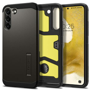 �y���������zSpigen Galaxy S22 �P�[�X [ SC-51C | SCG13 ] 3�w�\�� �X�^���h�t�� �ČRMIL�K�i�擾 �J�����ی� ���h�~ �Ռ��z�� ���C�����X�[�d�Ή� �^�t�E�A�[�}�[ ACS03992 (�K�����^��)