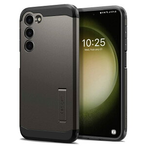 �y���������zSpigen Galaxy S23 �P�[�X �ϏՌ� [ SC-51D | SCG19 ] �X�^���h�t�� �ČRMIL�K�i�擾 �O�w�\�� �X�}�z�X�^���h �J�����ی� ���h�~ �Ռ� �z�� Qi�[�d ���C�����X�[�d �^�t�E�A�[�}�[ ACS05719 (