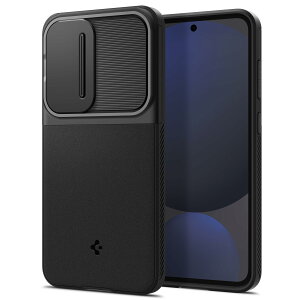 �y���������zSpigen Galaxy S24 FE �P�[�X �J�����J�o�[ �����Y�ی� �}�b�g �ϏՌ� �ČRMIL�K�i �I�v�e�B�b�N�E�A�[�}�[ ACS08626 (�u���b�N)