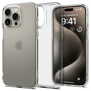 �y���������zSpigen �y�n��18�N�̋Z�p�́z iPhone 15 Pro �P�[�X �N���A �o���p�[ �ϏՌ� ���ςȂ� ������ ���炳�� �ČRMIL�K�i�擾 �w��h�~ �X�g���b�v�z�[�� ���� TPU 2�d�\�� �����Y�ی� �C�菝