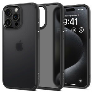 �y���������zSpigen �y�n��18�N�̋Z�p�́z iPhone 15 Pro �P�[�X �N���A �o���p�[ �ϏՌ� ���ςȂ� ������ ���炳�� �ČRMIL�K�i�擾 �w��h�~ �X�g���b�v�z�[�� ���� TPU 2�d�\�� �����Y�ی� �C�菝