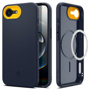 �y���������zSpigen �y�n��18�N�̋Z�p�́z iPhone 16e �P�[�X MagSafe�A�N�Z�T���[�Ή� �}�O�l�b�g���� �X�g���b�v�z�[�� �ČRMIL�K�i �i�m�|�b�v�E�}�O�t�B�b�g ACS09154 (�u���[�x���[�E�l�C�r�[)