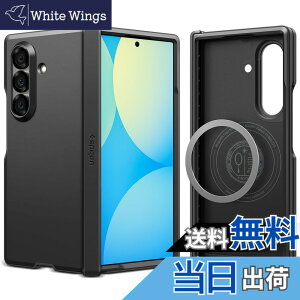 �y���������zSpigen �y�n��18�N�̋Z�p�́zGalaxy Z Fold7 �P�[�X �q���W�ی� �ϏՌ� MagFit�Ή� �w��h�~ �����Y�ی� �^�t�A�[�}�[�E�v���E�}�O�t�B�b�g ACS09549 (�u���b�N)