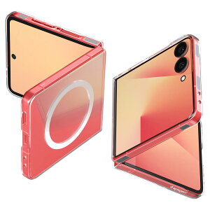 �y���������zSpigen �y�n��18�N�̋Z�p�́zGalaxy Z Flip7 �P�[�X ���^ �N���A �y�� ���ϖh�~ MagFit�Ή� �ϏՌ� ���� �G�A�X�L���E�}�O�t�B�b�g ACS09556 (�N���X�^���E�N���A)