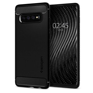 �y���������z�ySpigen�z Galaxy S10 �P�[�X [ SC-03L SCV41 ] �Ή� TPU �Ռ��z�� �y�� �ČRMIL�K�i�擾 �J�[�{���f�U�C�� �}�b�g�d�グ ���C�����X�[�d�Ή� ���M�b�h�E�A�[�}�[ 605CS25800 (�}�b�g�E�u���b