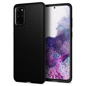 �y���������z�ySpigen�z Galaxy S20 Plus �P�[�X [ SC-52A SCG02 ] TPU �y�� �Ռ��z�� �ČRMIL�K�i�擾 �_�� �ϏՌ� ���C�����X�[�d�Ή� �V���s�Q�� ���L�b�h�E�G�A�[ ACS00754 (�}�b�g�E�u���b�N)
