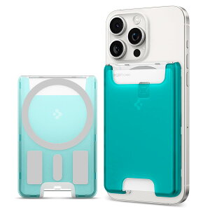 �y���������z[Spigen] MagSafe�Ή��J�[�h�P�[�X 3���J�[�h���[ iMac�f�U�C�� �}�O�l�b�g���� iPhone 16/15/14/13/12�V���[�Y�Ή� �}�O�l�b�g �X�}�z �J�[�h�P�[�X ��ʌn IC�J�[�h �N���V�b�N�EC1 AFA07397 (