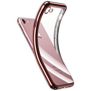 �y���������zNIMASO �P�[�X iPhone SE ��3���� �p/iPhone SE2 / iPhone8 / iPhone7 �p �y�� �P�[�X �\�t�g TPU �J�o�[ �x�[�V�b�N �V���[�Y �A�C�t�H�� SE2 8 7 �p 4.7�C���`�p ���[�Y�S�[���h �o���p�[ DSC24D1241