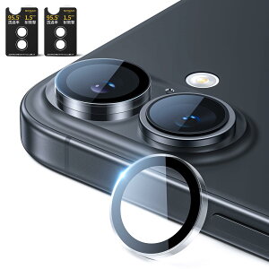 �y���������zNIMASO �J�����t�B���� iPhone 16/iPhone 16 Plus �p �J�����ی� �ϏՌ� AR�R�[�e�B���O �����ߗ� �����Y�J�o�[ ������� �I�o�I�[�o�[�h�~ �L�Y�h�~ �A�C�t�H��16/16�v���X �Ή� 2�Z�b�g�i