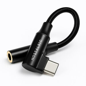�y���������zNOSTALSIC USB C �� 3.5 mm �C���z���W���b�N�ϊ� �I�[�f�B�I�A�_�v�^ DAC���� 24bit/96KHz�Ή� �n�C���]���� TRRS/4�� �i�C�����҂� L���^ �R�l�N�^ ���ʒ���/�ʘb/���y�Ή� iPhone15 16 �V���[