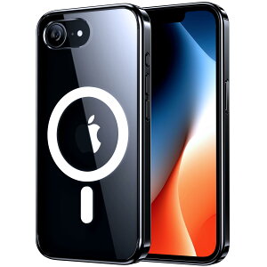 �y���������zNIMASO iPhone 16e �p �P�[�X MagSafe�A�N�Z�T���[�Ή� �N���A ���ϖh�~ �ϏՌ� �ČRMIL�K�i SGS�F�� PC�w�� ��Phone 16e �Ή� �P�[�X �����h�~ �����^ �y�� ���C�����X�[�d�Ή� �A�C�t�H��