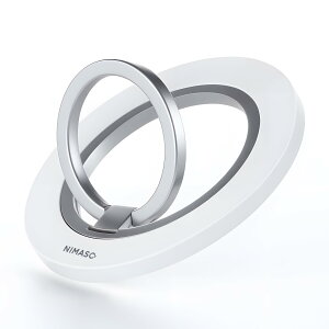 �y���������zNIMASO 360�x��]�� �X�}�z�����O MagSafe�Ή� �}�O�Z�[�t �����O �}�O�l�b�g�� �X�}�z�����h�~ �p�x���� �X�^���h�@�\ ���C���� ���^�������O�t�� iPhone16/15�V���[�Y�AAndroid�ȂǑS�@