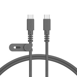 �y���������zMOTTERU (���b�e��) USB-C to USB-C �҂ݍ��݃V���R���P�[�u�� �f���ɋ��� Power Delivery 60W �f�[�^�]�� iPhone 16e 16 Nintendo Switch �Ή� �P�[�u���o���h �t�� 1m �X���[�L�[�u���b�N MOT-NLCC100-BK