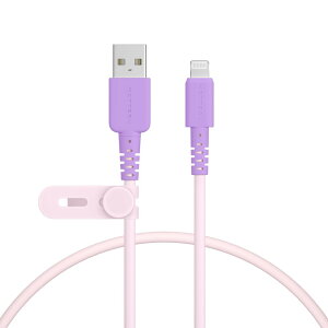 �y���������zMOTTERU (���b�e��) �o�C�J���[�P�[�u�� USB-A to Lightning iPhone 14 13 12 SE iPad�e�� ���Ȃ₩ ���܂Ȃ� �}���[�d �f�[�^�]�� Apple MFi�F�ؕi �P�[�u���o���h�t 0.5m �s���N���C���b�N MOT-BCECA