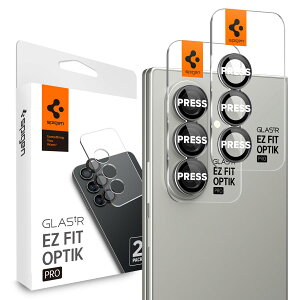 �y���������zSpigen Galaxy Z Fold7 �J�����ی�t�B���� Optik Pro �\��t���L�b�g�t�� 9H�����K���X ��U�h�~ �t���b�V�����Ȃ� 2���� AGL09578