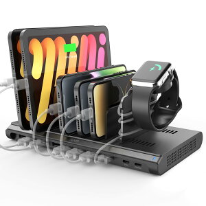 yzAlxum USB [dXe[V 120W 10|[g(QC3.0*1+USB C*1+PD 45W*1+USB A*7) 5V 3A 10䓯[d PSEF؍ d؂\ X}z/Android/iPhone/iPad/kindle/^ubg/PSPΉ  -[dP[u