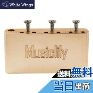 �y���������zMusiclily Ultra �u���X 36mm �V���[�gMIM�X�^�C�� �g�������u���b�N 10.5mm���s�b�`������Squier Pre-2020 Affinity�X�g���g�g�������u���b�W�p
