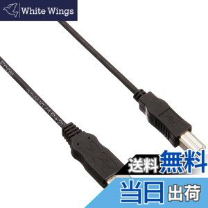 �y���������z�G���R�� USB�P�[�u�� �yB�z USB2.0 (USB A �I�X to USB B �I�X) RoHS�w�ߏ��� 3m �u���b�N USB2-ECO30