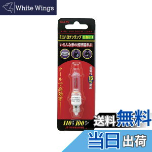 �y���������zELPA �~�j�n���Q�������v 100W�` E11�N���A JD110V85WHE-B