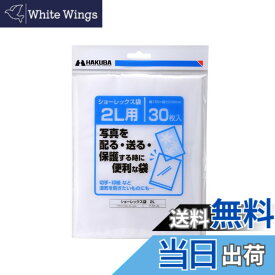 【送料無料】ハクバ HAKUBA 写真袋ショーレックス袋 2Lサイズ (30枚入) 乳白色 写真を配る・送るときにしっかり保護 写真スリーブ P-S1-2L