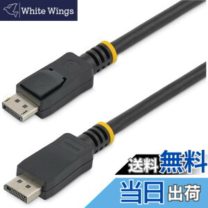 �y���������zStarTech.com DisplayPort 1.2�P�[�u�� ���b�`�t���R�l�N�^ 1m 4K�Ή� DISPL1M
