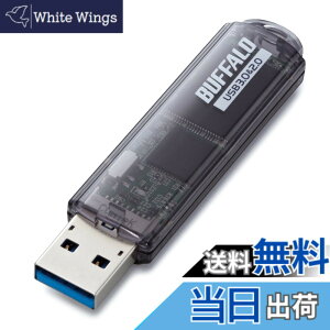 �y���������z�o�b�t�@���[ BUFFALO USB3.0�Ή� USB������ �X�^���_�[�h 32GB �u���b�N RUF3-C32GA-BK