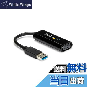 �y���������zStarTech.com USB 3.0 - VGA �f�B�X�v���C�A�_�v�^ �X�����^�C�v USB�O���t�B�b�N�A�_�v�^ 1920x1200 USB32VGAES