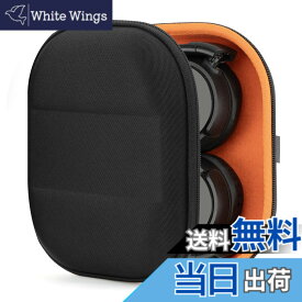 【送料無料】Geekria Shield ヘッドホンケース ソニー Sony MDR-ZX300、MDR-ZX110 等対応 交換用ハードシェル トラベルキャリーバッグ ケーブル収納付き (ブラック)