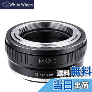 �y���������zK&F CONCEPT M42�����Y �}�E���g�A�_�v�^�[ �\�j�[�Ή��Ή� E�}�E���g NEX �J���������p �ϊ� �����Y�A�_�v�^�[�����O M42�}�E���g Sony�Ή��Ή� e�}�E���g M42-NEX �}�E���g�ϊ��A�_�v�^