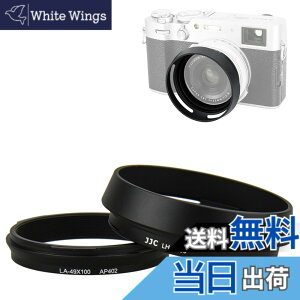 �y���������zJJC ���^�� �����Y�t�[�h �˂����ގ� Fuji X100VI X100V X100F X100T X100S X100 X70 �ɑΉ� LH-X100 �t�[�h & AR-X100 �A�_�v�^ �݊� ����