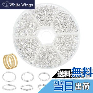 �y���������zPH PandaHall 6��Z�b�g �S�� ��d�ۃJ�� 4-10mm �����O �}���J�� �ۊ� �w�т� ����Z�b�g ��b�p�[�c �W���G���[ DIY�p ��|�p�i �N���t�g�p�i �A�N�Z�T���[�p�[�c �n���h���C�h �u