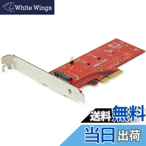 �y���������zStarTech.com PCI Express�J�[�h�^x4�^PCIe 3.0 - M.2 PCIe NVMe SSD�^M-Key�^AHCI�ANGFF�^�W��&���[�v���t�@�C���u���P�b�g�^PCIe ���� �ϊ� �C���^�[�t�F�[�X �A�_�v�^�[ �{�[�h PEX4M2E1 [���s�A���i