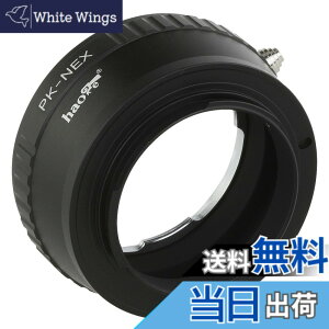 �y���������zHaoge �����Y�}�E���g�A�_�v�^�[ Pentax K PK�}�E���g�����Y�p NEX-3�ANEX-5�ANEX-5N�ANEX-7�ANEX-7N�ANEX-C3�ANEX-F3�Aa6500�Aa6300�Aa6000�Aa5000�Aa3500�Aa3000�ANEX-VG10�AVG20�Ȃǂ̃\�j�[E�}�E���gNEX