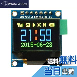 �y���������zKKHMF 0.95 SPI �C���`�J���[ OLED ���j�^���W���[�� For Arduino