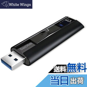 �y���������z128GB SanDisk �T���f�B�X�N USB�������[ ExtremePro USB3.1(Gen 1)�Ή� R:420MB/s W380MB/s �X���C�h�� �C�O���e�[�� SDCZ880-128G-G46