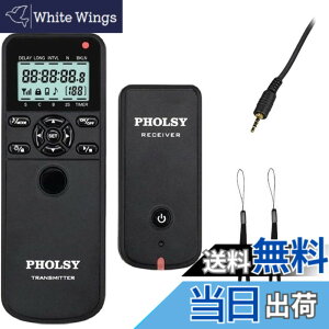 �y���������zPHOLSY ���C�����X�����[�Y �^�C�}�[�����[�g�R���g���[���[ HDR �C���^�[�o�� �o���u �^�C�}�[ Panasonic �p S5, S1H, S1, G95, G91, G90, G9, FZ1000 II, G80, G81, G85, GH5, GH6, G95, G7, GH7, GX8, G6, G5