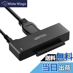 �y���������zUnitek SATA to USB3.0�iUSB-A+USB-C) �ϊ��P�[�u�� 2.5 3.5�C���` HDD/SSD �Ȃǂ̃n�[�h�h���C�u��SATA ���w�h���C�u �ɑΉ� SATAI/II/III �d���A�_�v�^�i12V/2A�d���t���j UASP�Ή� �����]�� �ő�18TB