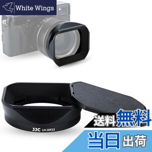 �y���������zJJC ���^�� �����` �����Y�t�[�h + �t�[�h�L���b�v Fujinon XF 23mm F1.4 R & XF 56mm F1.2 R (APD) �����Y �p LH-XF23 �݊� X-T4 X-T200 X-A7 X-Pro3 X-Pro2 X-T3 X-T2 X-T1 X-T30 X-T20 X-T10 �ɑΉ�
