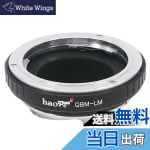 �y���������zHaoge �����Y�A�_�v�^�[ Rollei 35 SL35 QBM Quick Bayonet�}�E���g�����Y Leica M LM�}�E���g�J���� �iM240 M262 M3 M2 M1 M4 M5 M6 MP M7 M8 M9 M9-P M Monochrom M-E M M-P M10 M-A�j�p