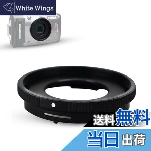 �y���������zJJC �t�B���^�[�A�_�v�^�[ �I�����p�X Olympus Tough TG-7 TG-6 TG-5 TG-4 TG-3 TG-2 TG-1 �Ή� CLA-T01 �݊� 40.5mm �t�B���^�[ �����\