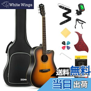 �y���������zDonner �A�R�[�X�e�B�b�N�M�^�[ ���S�҃Z�b�g 41�C���` �㎿�ȃX�v���[�X�ރg�b�v �A�R�M �J�b�^�E�F�C �E���� ������K���� �\�t�g�P�[�X���`���[�i�[�t�� DAG-1S �T���o�[�X�g