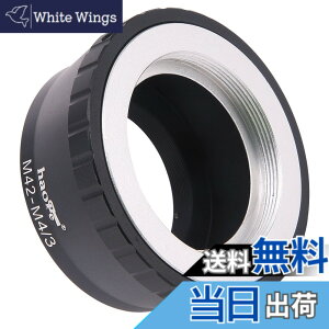 �y���������zHaoge�蓮�����Y�}�E���g�A�_�v�^����42 mm m42�}�E���g�����Y��Olympus��Panasonic�}�C�N���t�H�[�T�[�YMFT m4 / 3 m43�}�E���g�J����