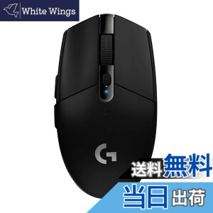 �y���������zLogicool G �Q�[�~���O�}�E�X G304 LIGHTSPEED ���C�����X �Q�[�~���O �}�E�X �y�� 99g HERO 12K�Z���T�[ 6�v���O�����{�^�� 250���ԘA���g�p�\ �u���b�N PC windows mac �������K�i �y �t�@
