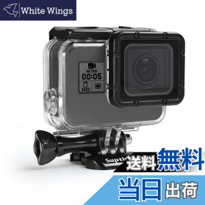 �y���������zSuptig�P�[�X�n�E�W���OGopro Hero 5�p�h���P�[�XGopro Hero 7 Black Hero 6 Hero 2018�A�N�V�����J����Waterpoof 147ft�i45M�j